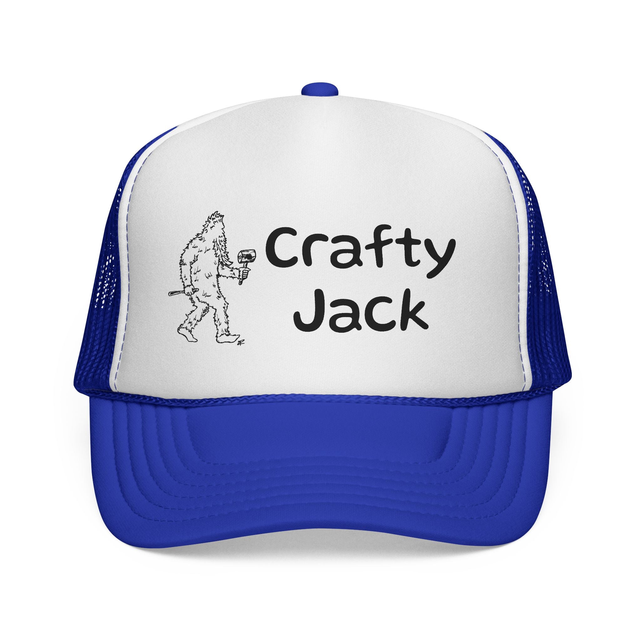 „Crafty Jack“ | Praktische Künste mit Jack Trucker Cap — Vintage Sasquatch Logo Kappe