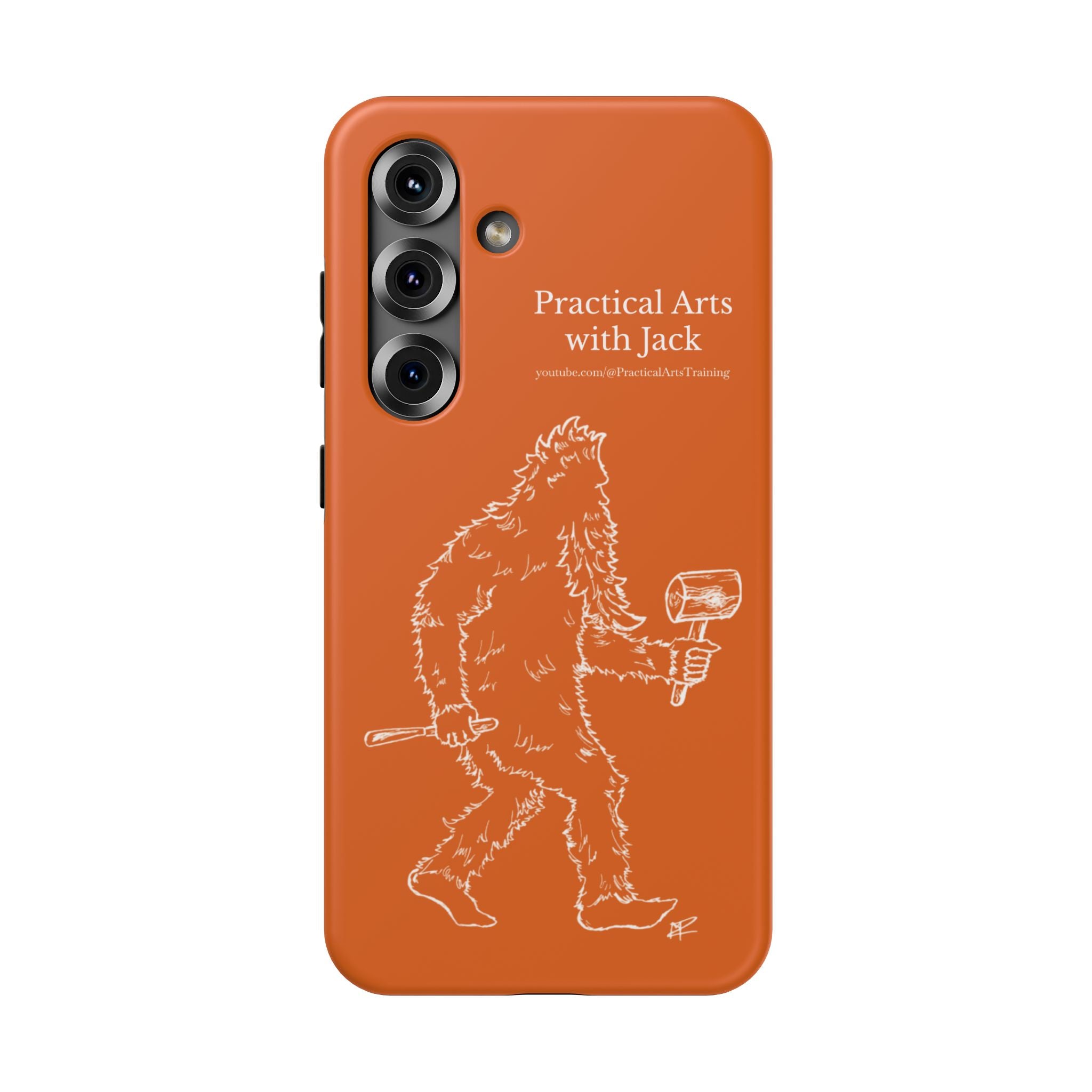 Crafty Jack's Impact-Resistant Phone Case (Rust)