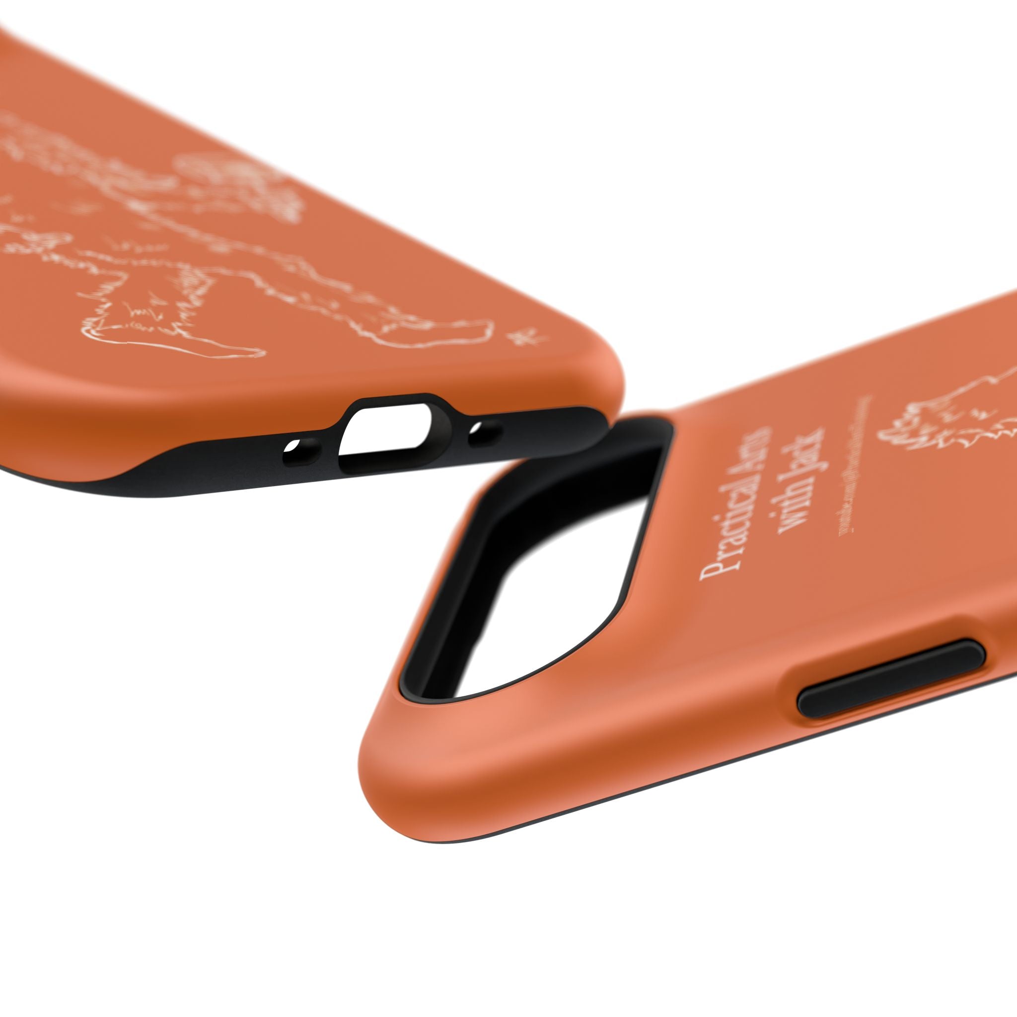 Crafty Jack's Impact-Resistant Phone Case (Rust)