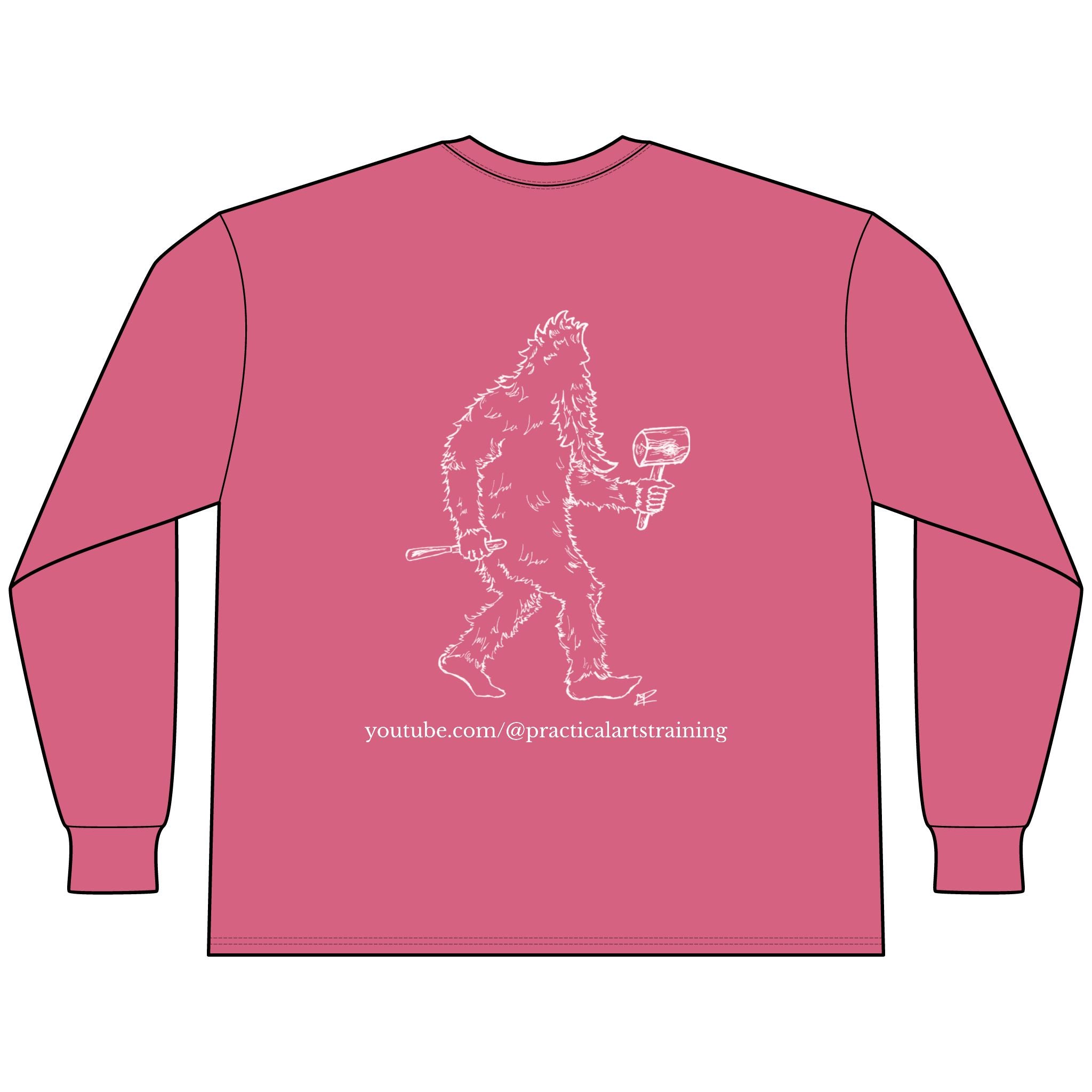 Langarmshirt „Crafty Jack“ Sasquatch — Shirt für praktische Künste