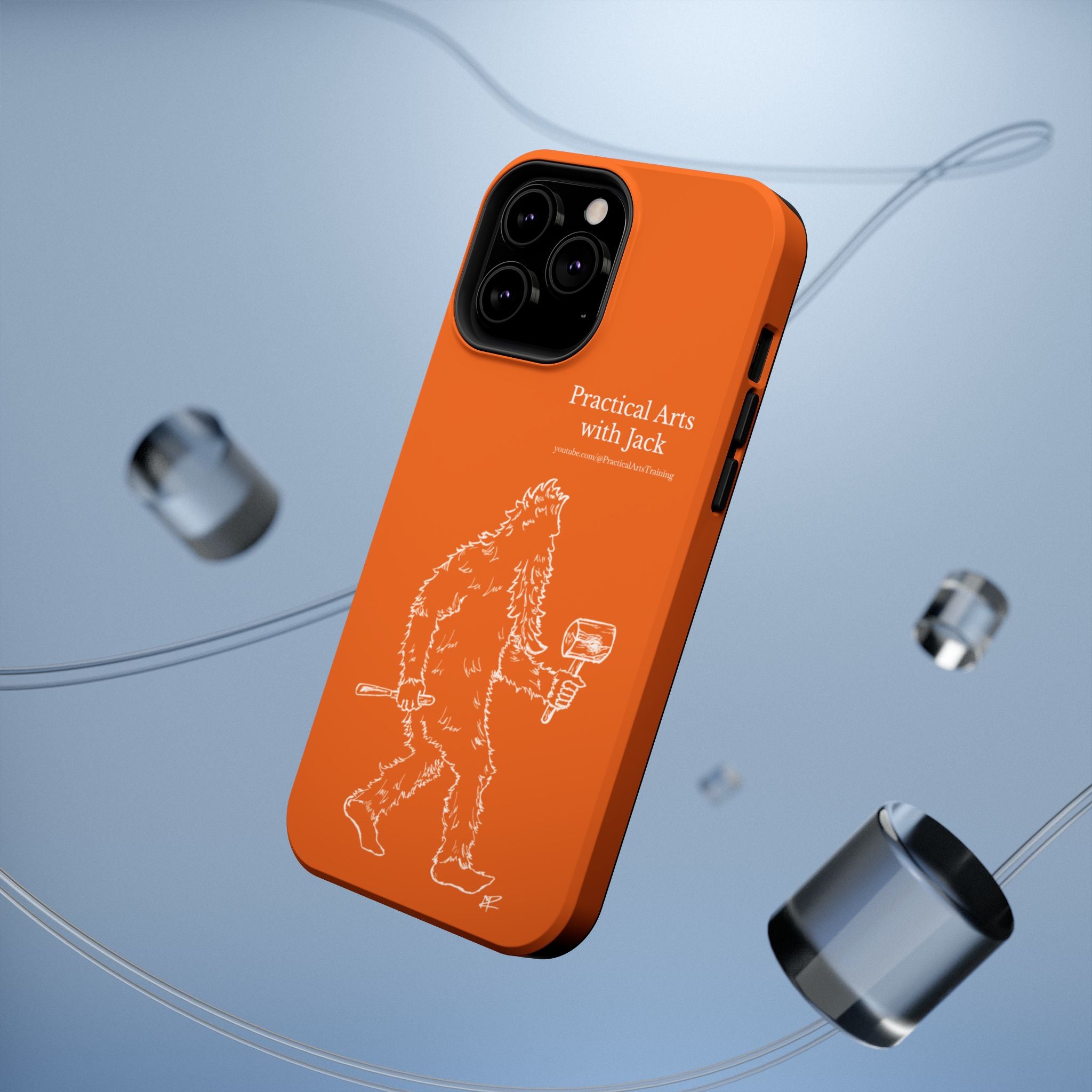 Crafty Jack's Impact-Resistant Phone Case (Rust)