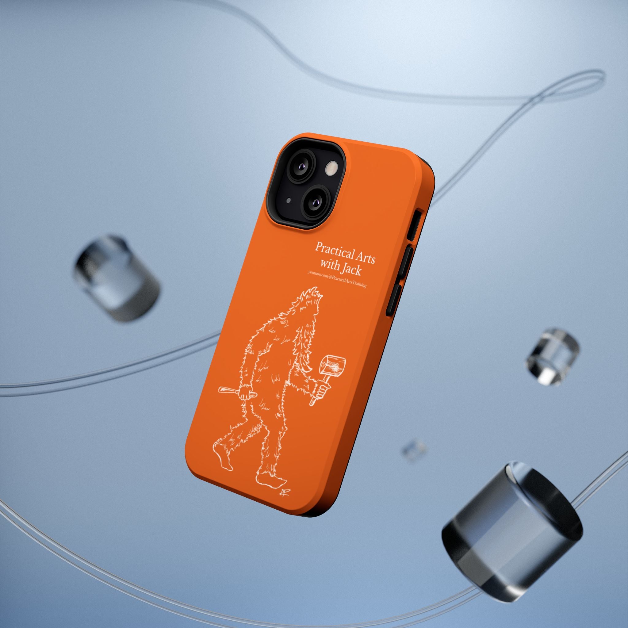 Crafty Jack's Impact-Resistant Phone Case (Rust)