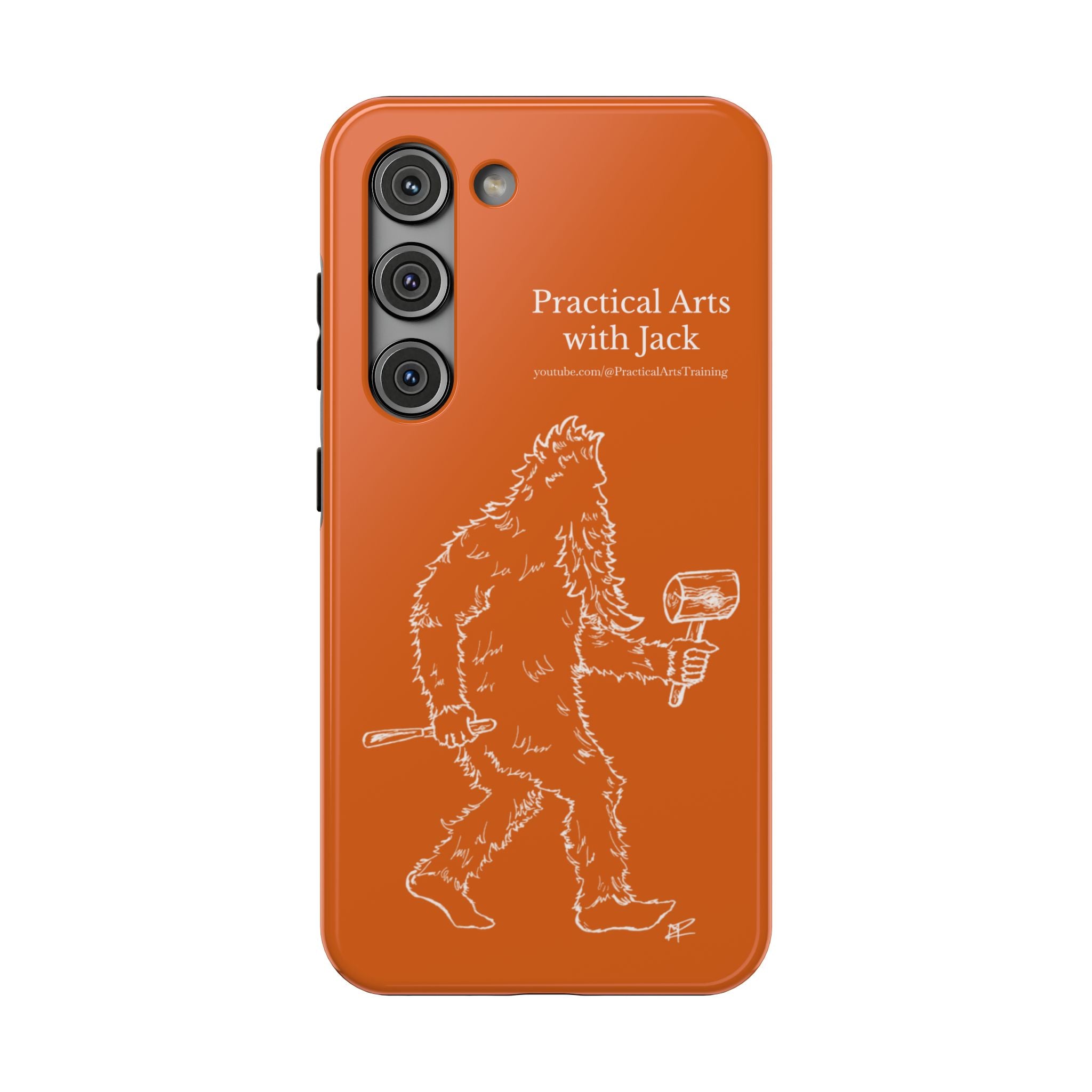 Crafty Jack's Impact-Resistant Phone Case (Rust)