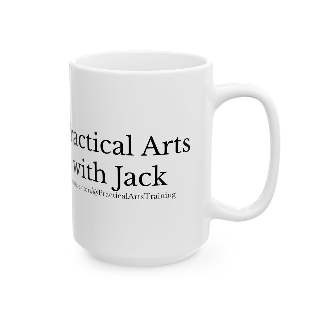 Crafty Jack's Sasquatch Graphic Mug in White —  (11oz/15oz)