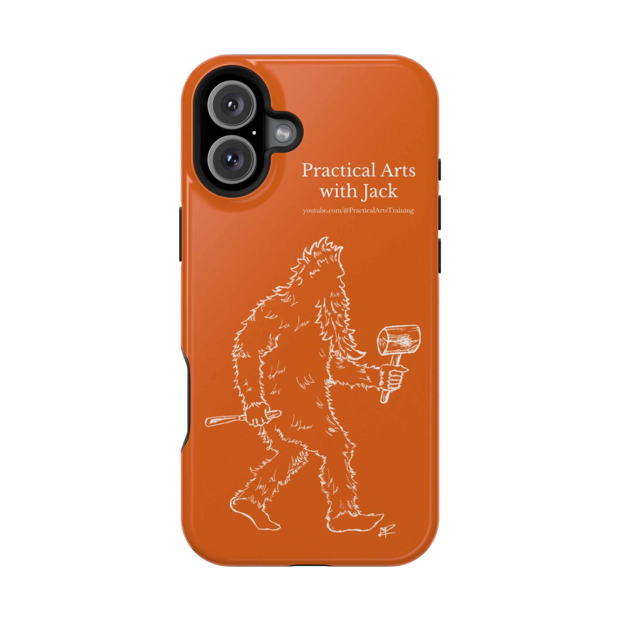 Crafty Jack's Impact-Resistant Phone Case (Rust)