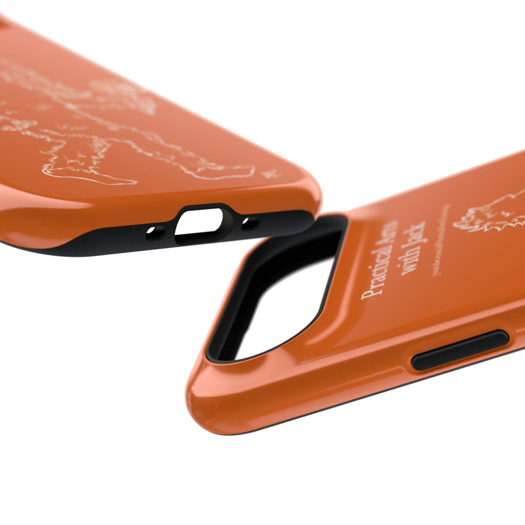 Crafty Jack's Impact-Resistant Phone Case (Rust)