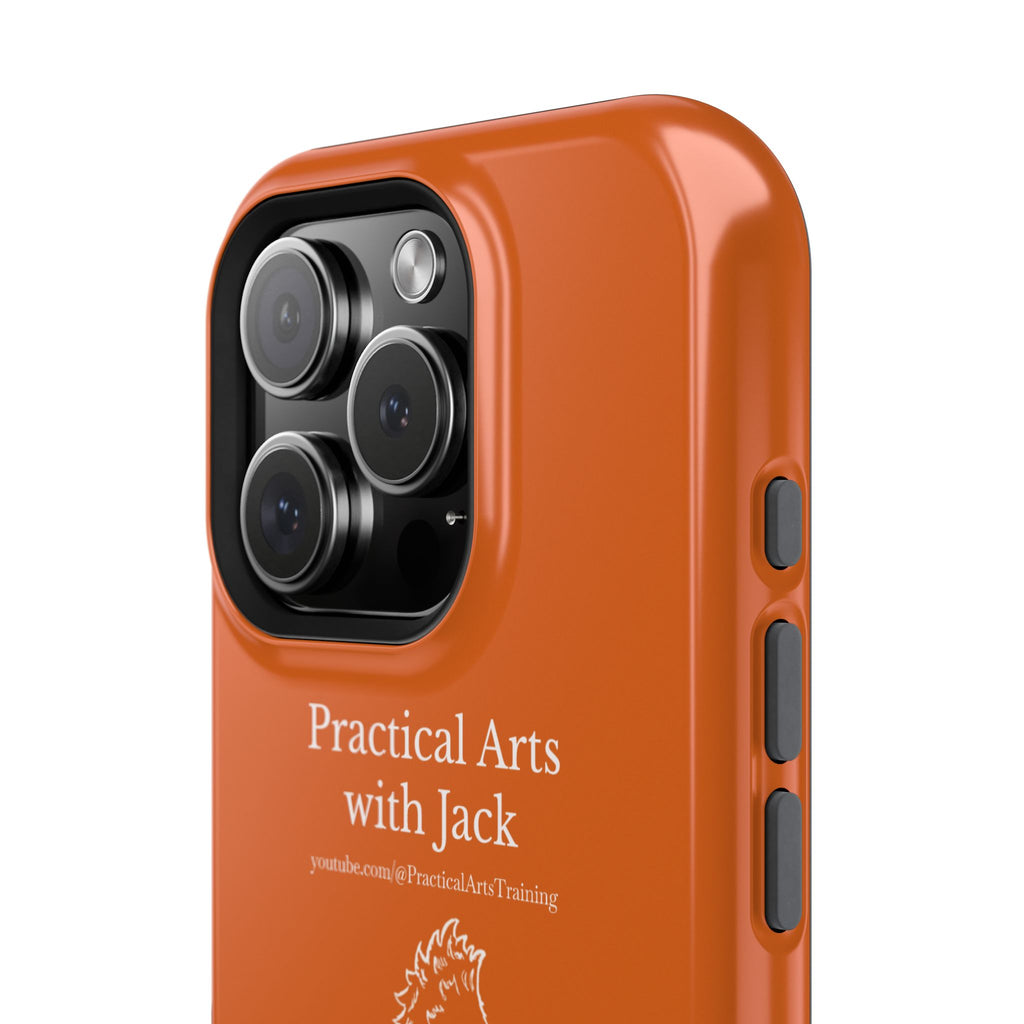 Crafty Jack's Impact-Resistant Phone Case (Rust)