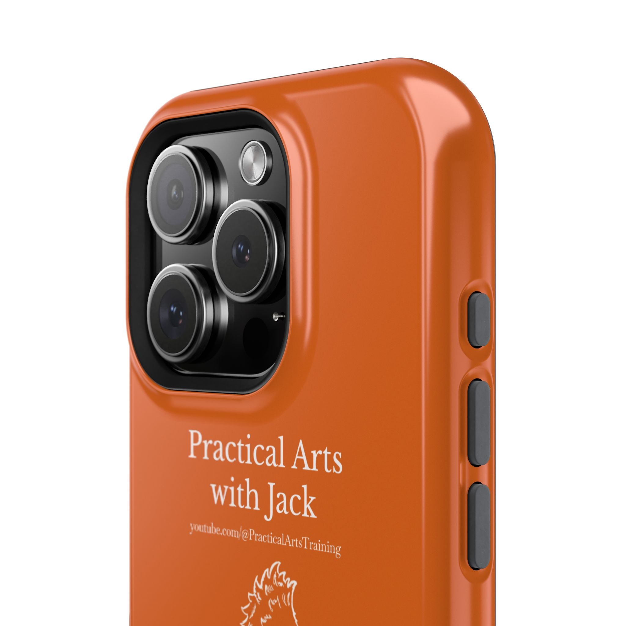 Crafty Jack's Impact-Resistant Phone Case (Rust)