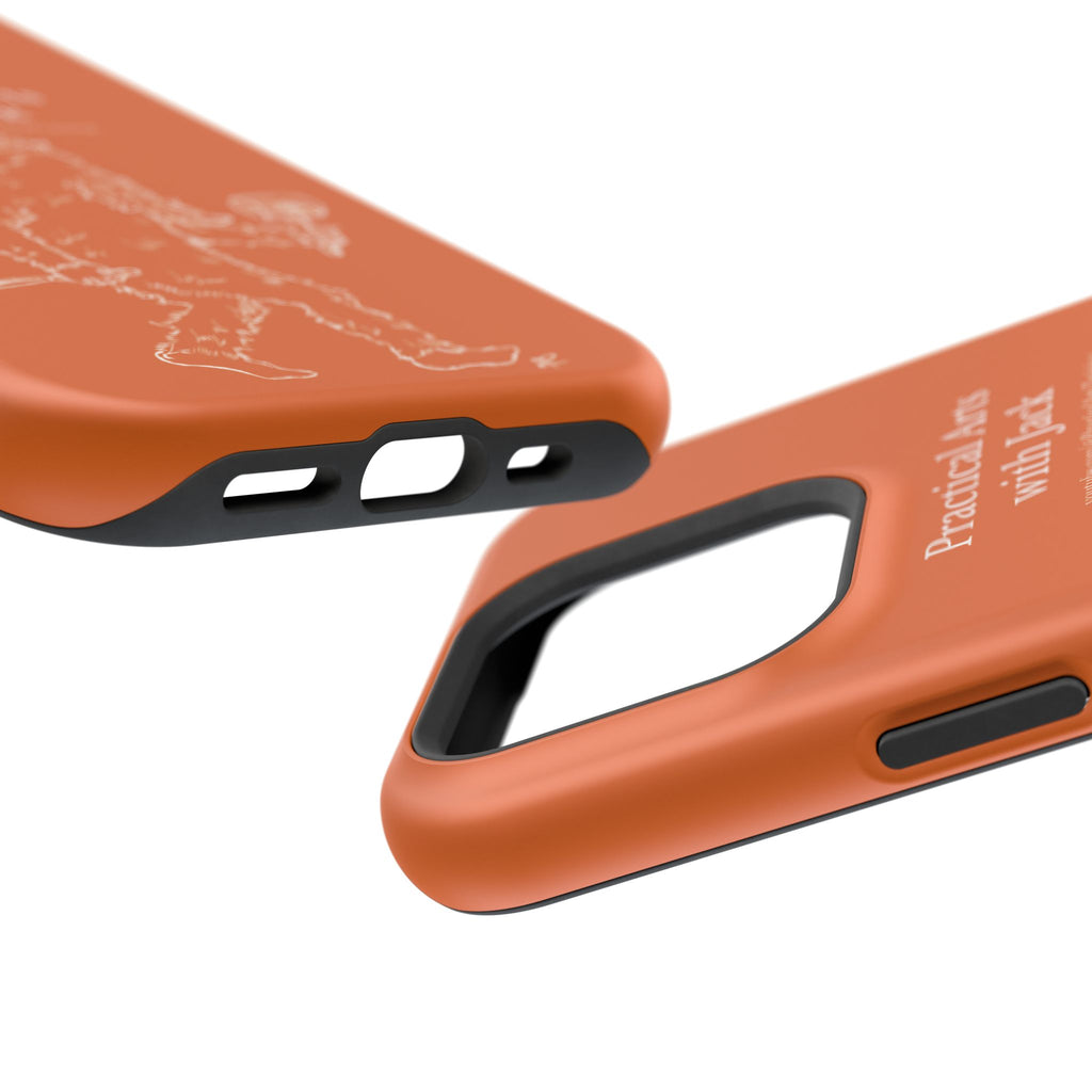 Crafty Jack's Impact-Resistant Phone Case (Rust)