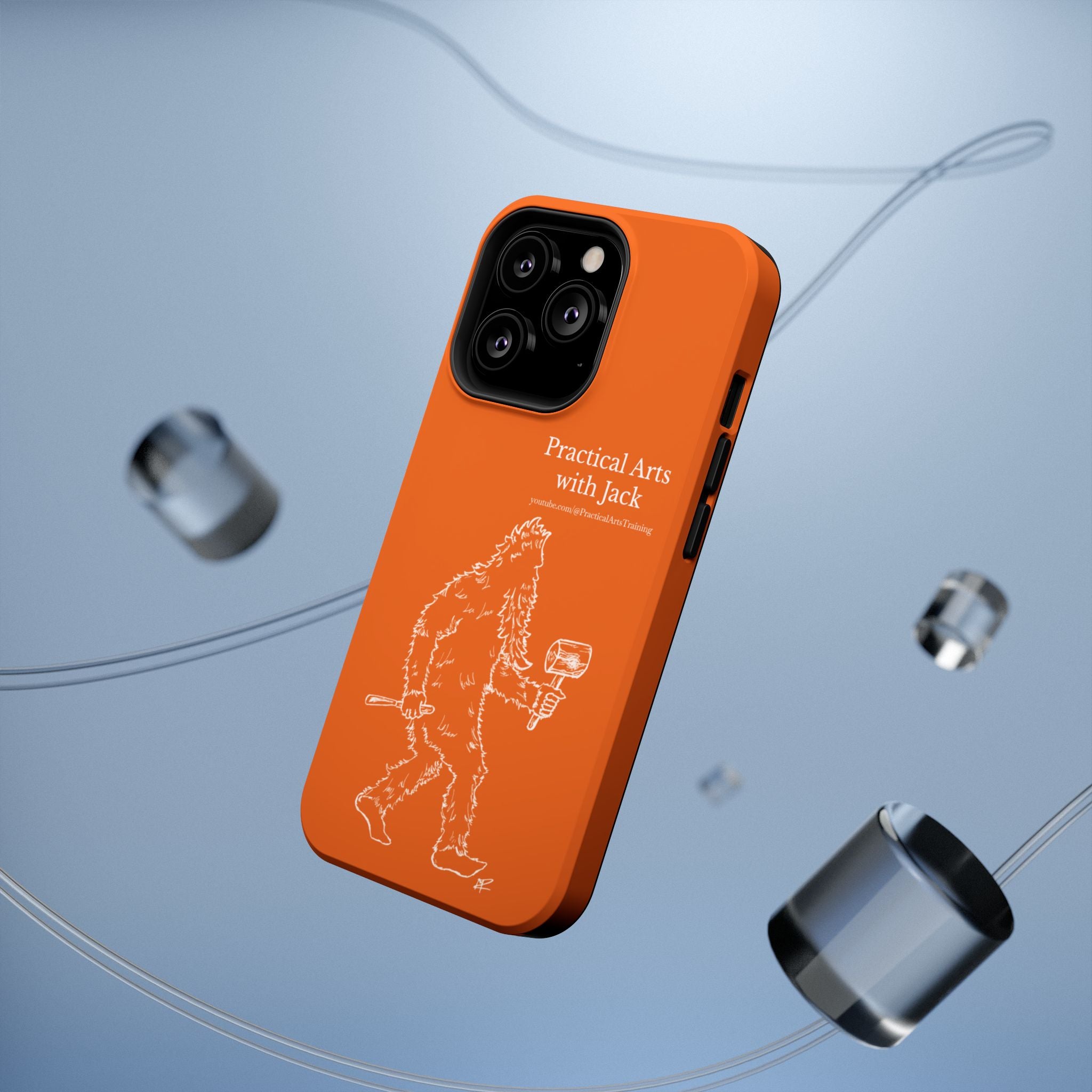 Crafty Jack's Impact-Resistant Phone Case (Rust)
