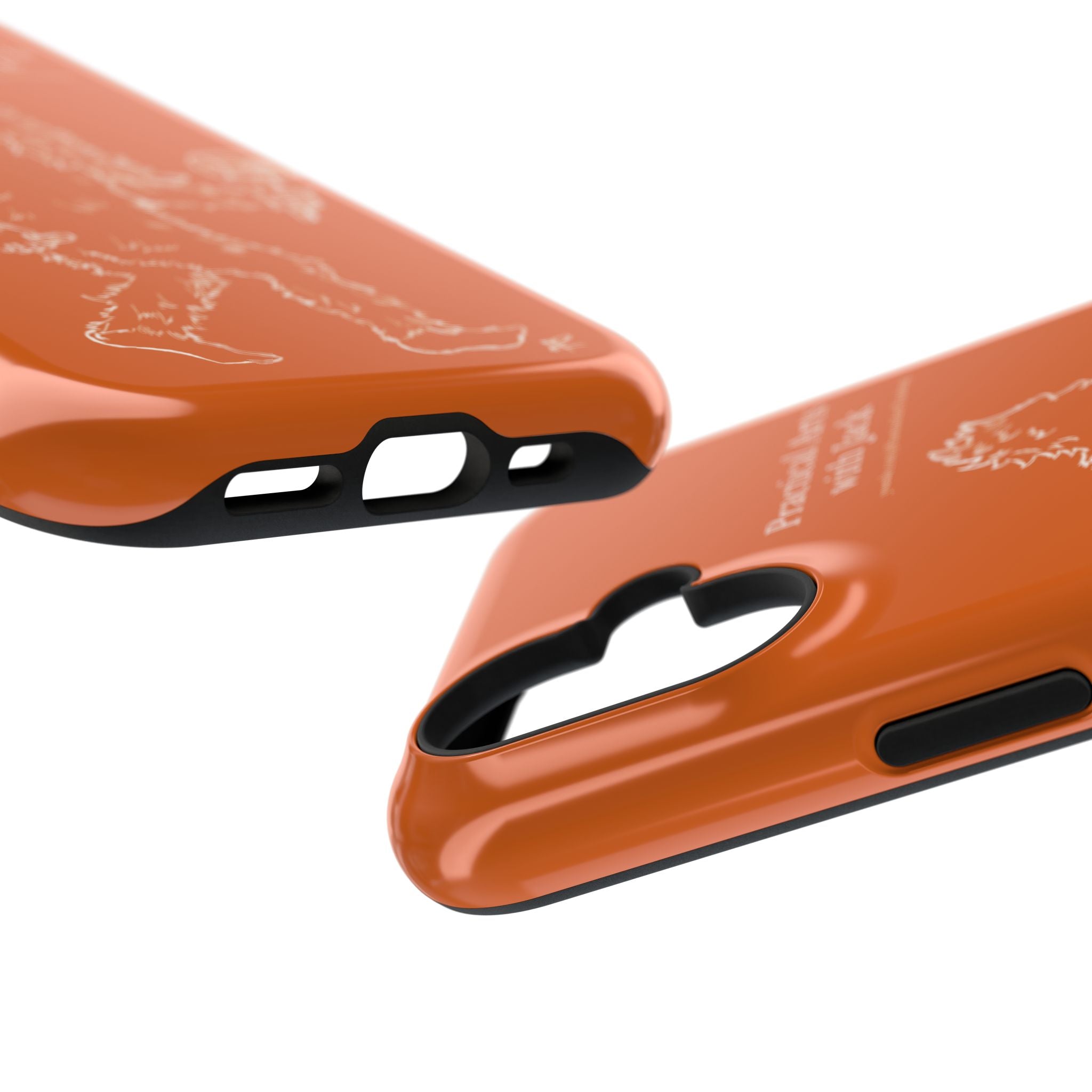 Crafty Jack's Impact-Resistant Phone Case (Rust)