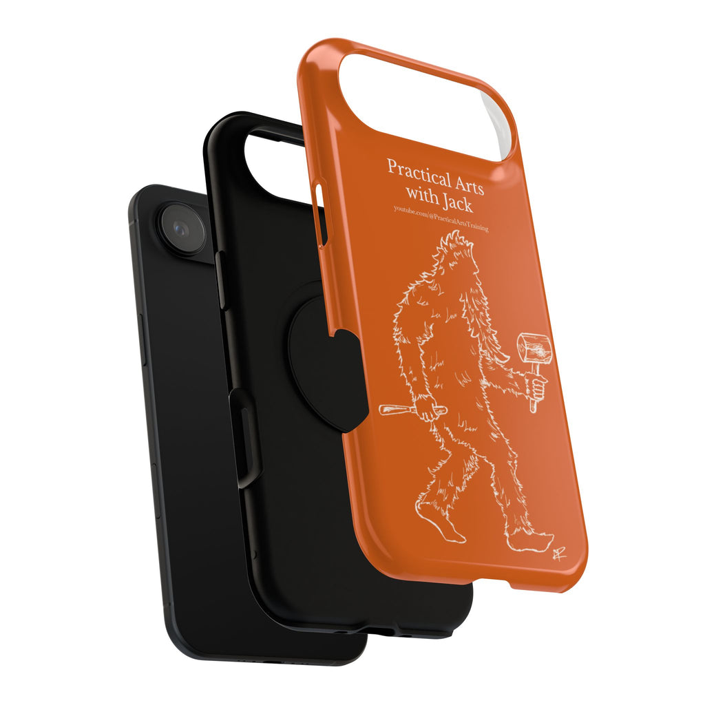 Crafty Jack's Impact-Resistant Phone Case (Rust)
