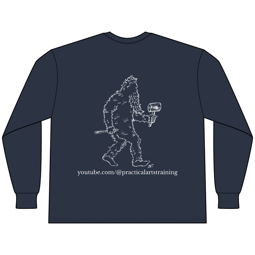 Langarmshirt „Crafty Jack“ Sasquatch — Shirt für praktische Künste