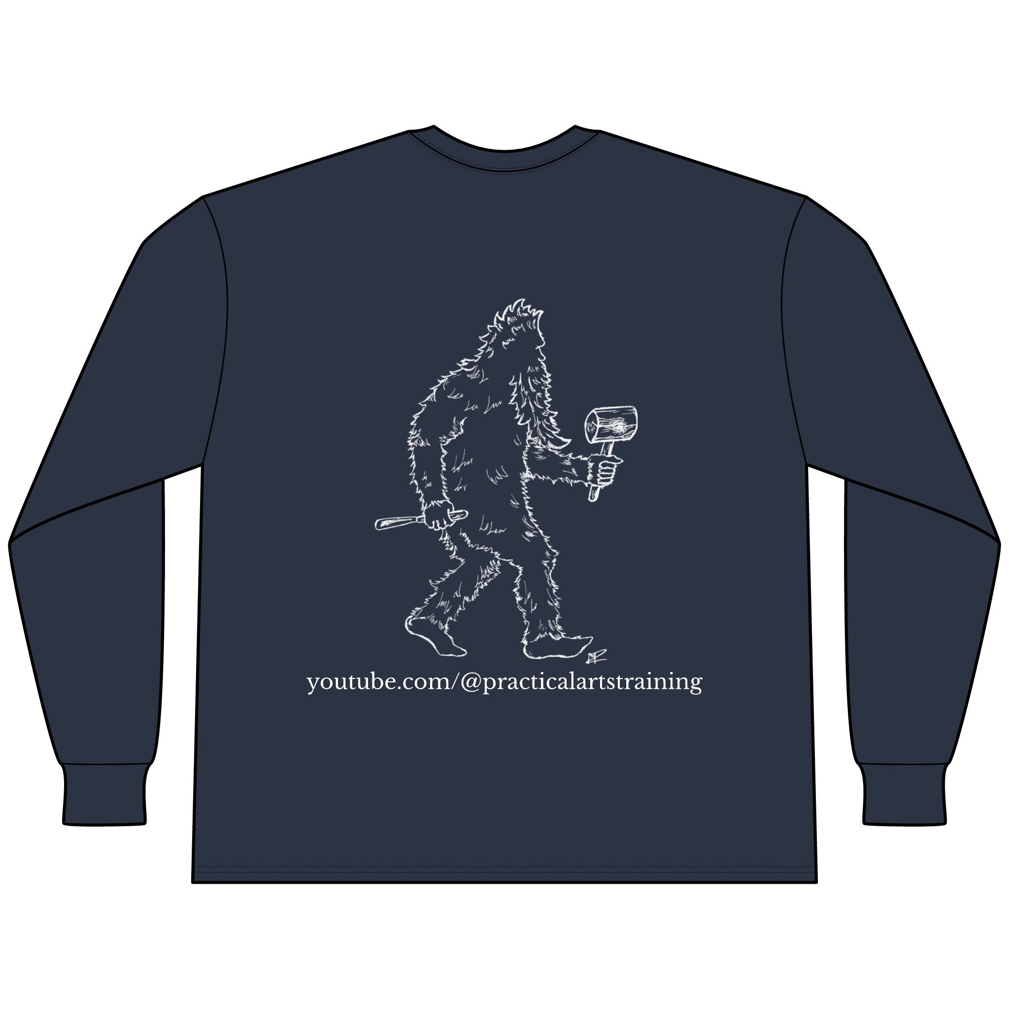 Langarmshirt „Crafty Jack“ Sasquatch — Shirt für praktische Künste