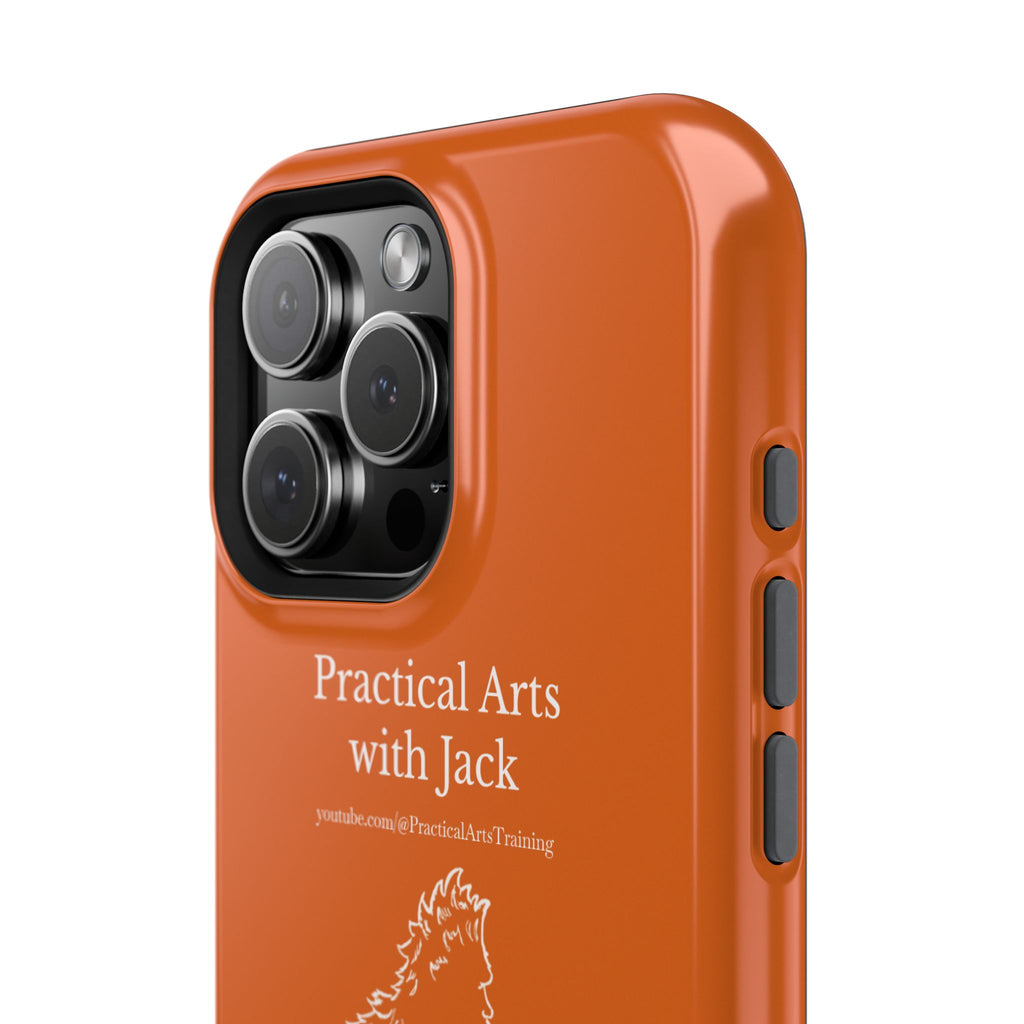 Crafty Jack's Impact-Resistant Phone Case (Rust)