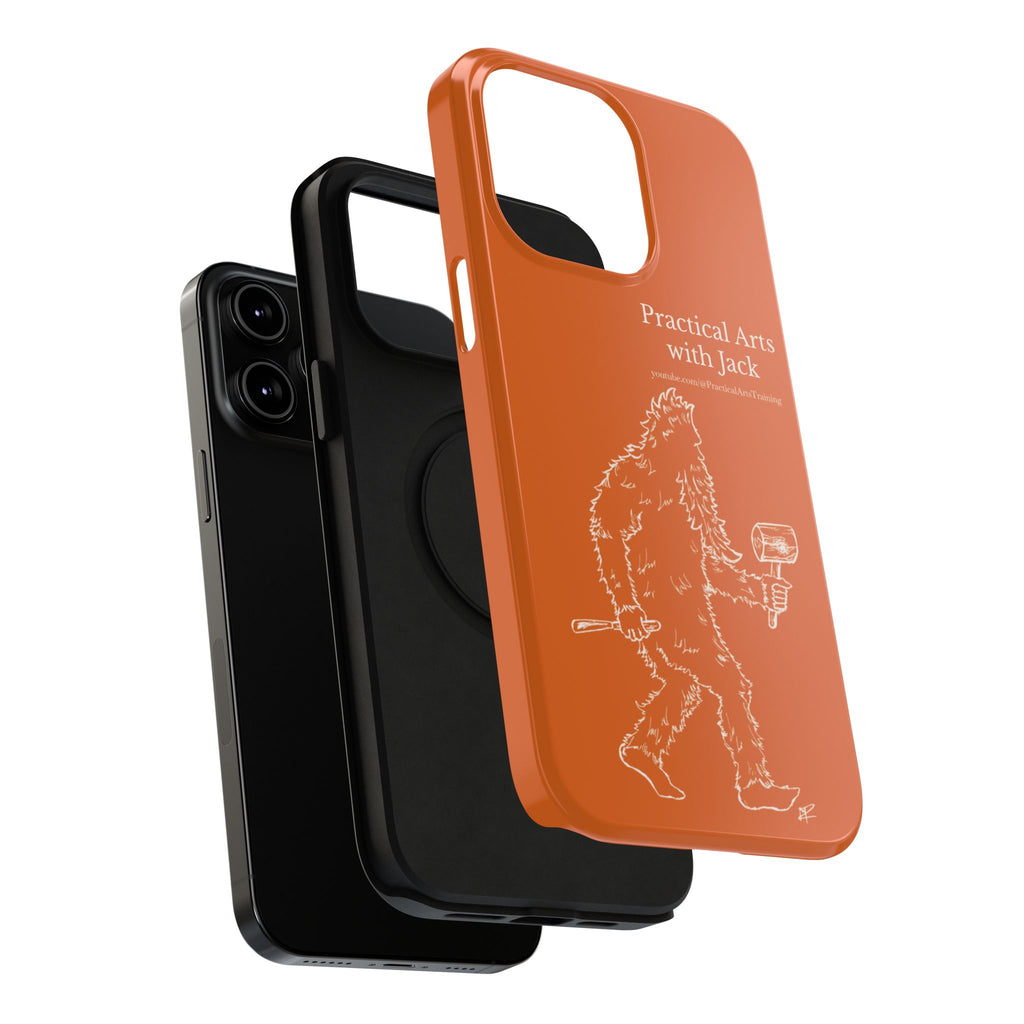 Crafty Jack's Impact-Resistant Phone Case (Rust)