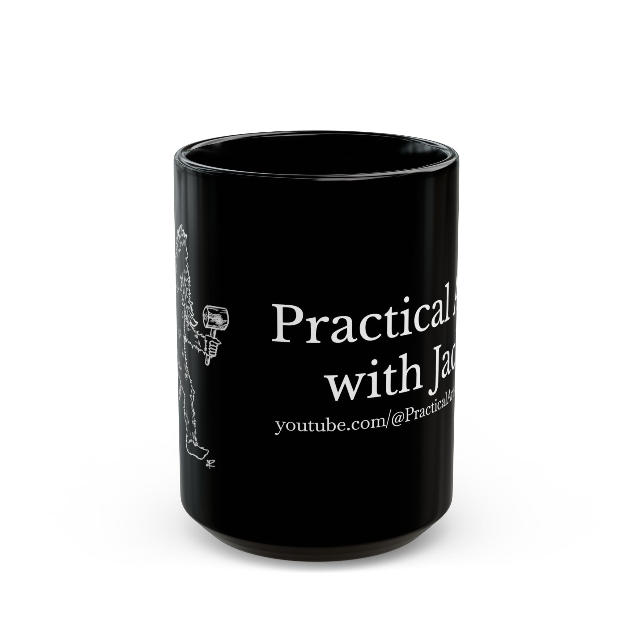 Schwarze Tasse (325 ml, 440 ml)
