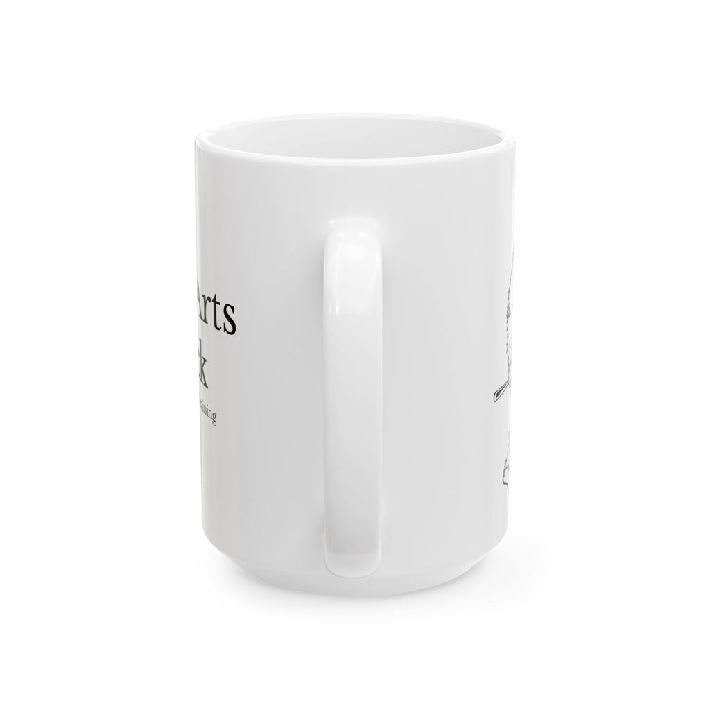 Crafty Jack's Sasquatch Graphic Mug in White —  (11oz/15oz)
