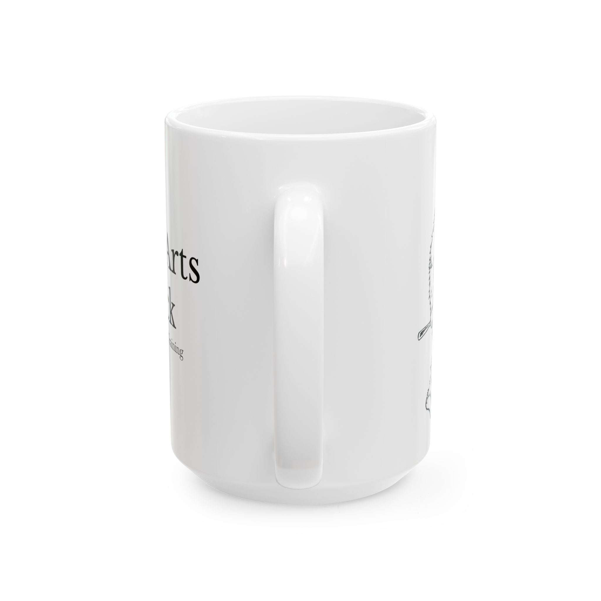 Crafty Jack's Sasquatch Graphic Mug in White —  (11oz/15oz)